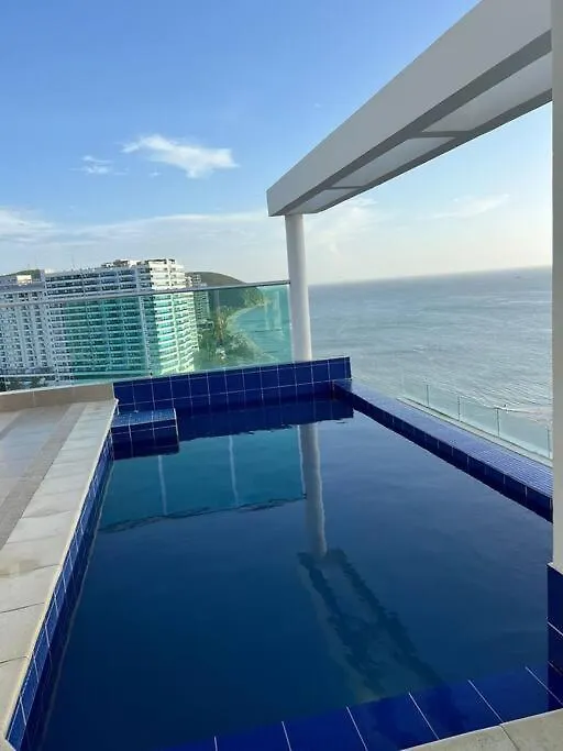 Apartamento Vista Mar Rodadero Santa Marta  Colômbia